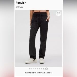 Lululemon mid rise dance studio pant size 12